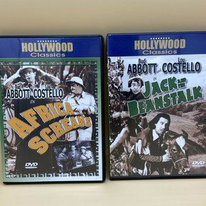 Hollywood Classics Abbott & Costello Africa Screams Jack and the Beanstalk